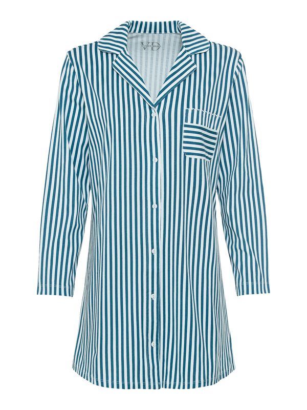 VIVANCE VIVANCE Нощница  синьо / бяло