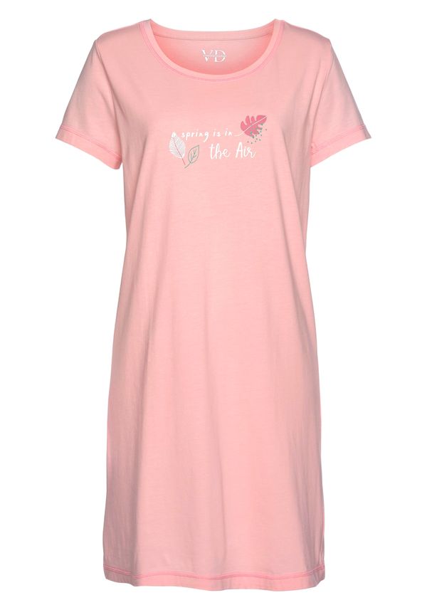 VIVANCE VIVANCE Нощница  зелено / розово / пепел от рози / бяло