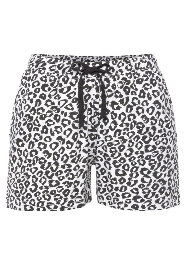 VIVANCE VIVANCE Панталон пижама  черно / бяло