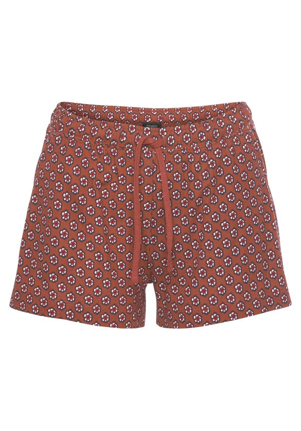 VIVANCE VIVANCE Панталон пижама  кафяво / пъстро