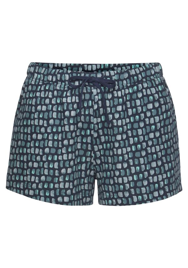 VIVANCE VIVANCE Панталон пижама  нейви синьо / тюркоазен / сиво