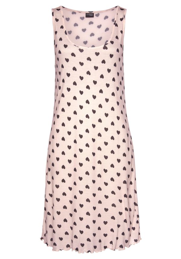 VIVANCE VIVANCE пеньоар  тъмносиво / пепел от рози