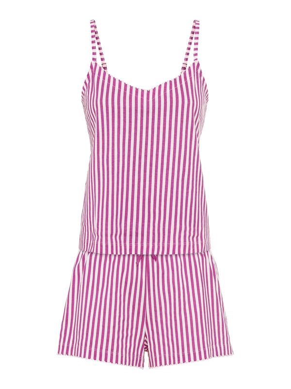 VIVANCE VIVANCE Пижама 'Dreams'  бледоморав / бяло