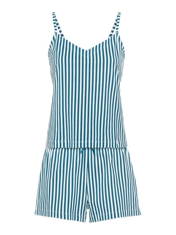 VIVANCE VIVANCE Пижама 'Dreams'  синьо / бяло