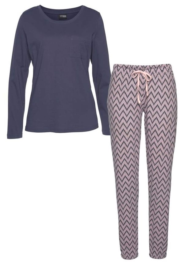 VIVANCE VIVANCE Пижама 'Dreams'  тъмносиньо