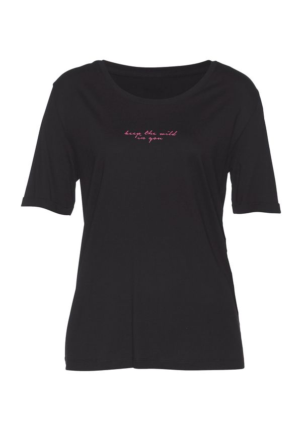 VIVANCE VIVANCE Пижама  розово / черно