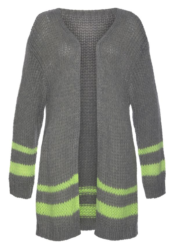 VIVANCE VIVANCE Плетена жилетка  базалтово синьо / ябълка