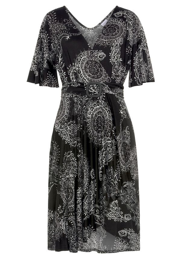 VIVANCE VIVANCE Рокля  черно / бяло