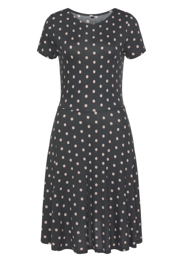 VIVANCE VIVANCE Рокля  пудра / черно