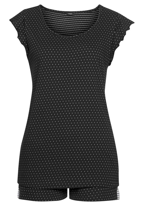 VIVANCE VIVANCE Шорти  черно / бяло