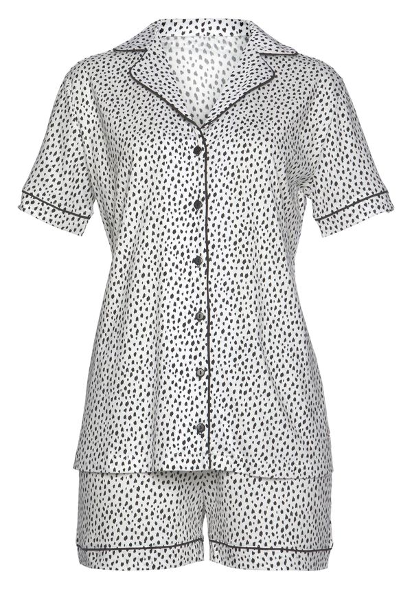 VIVANCE VIVANCE Шорти  черно / бяло