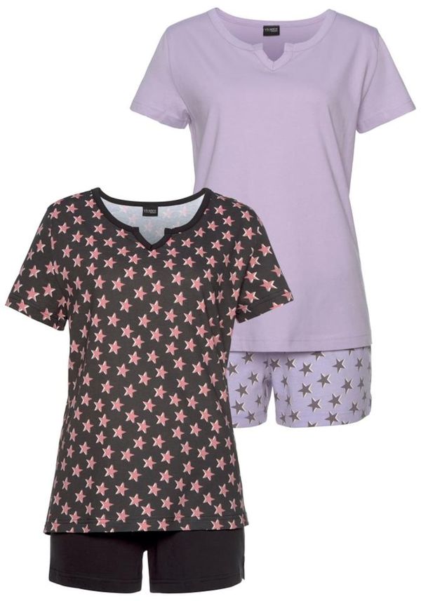 VIVANCE VIVANCE Шорти  люляк / светлорозово / черно