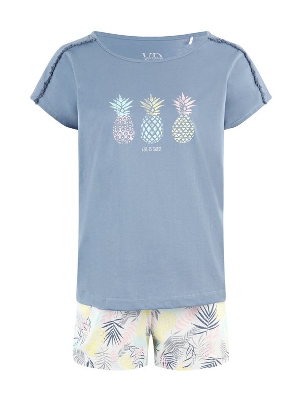 VIVANCE VIVANCE Шорти 'Pineapple'  синьо / пъстро