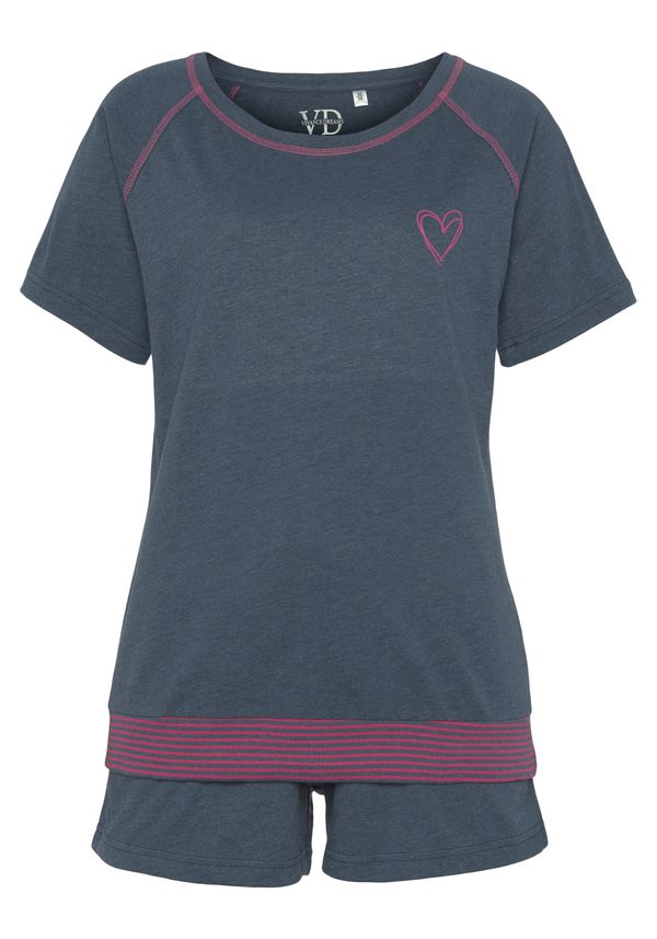 VIVANCE VIVANCE Шорти  синьо / розово