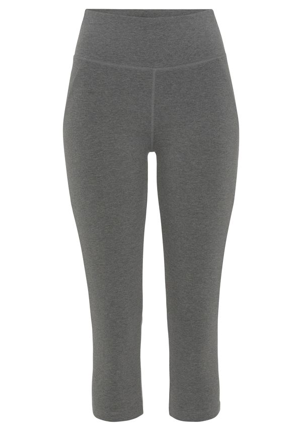 VIVANCE VIVANCE Спортен панталон  сиво / черно