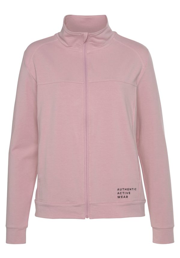 VIVANCE VIVANCE Спортна жилетка с качулка  светлорозово