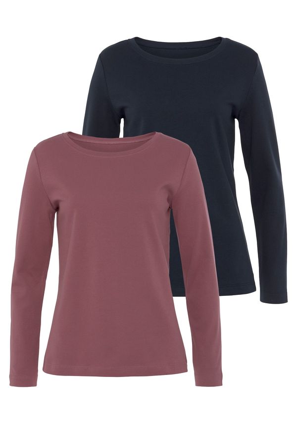 VIVANCE VIVANCE Тениска  тъмносиньо / тъмнолилаво