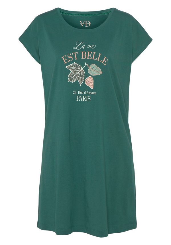 VIVANCE VIVANCE Тениска за спане  зелено