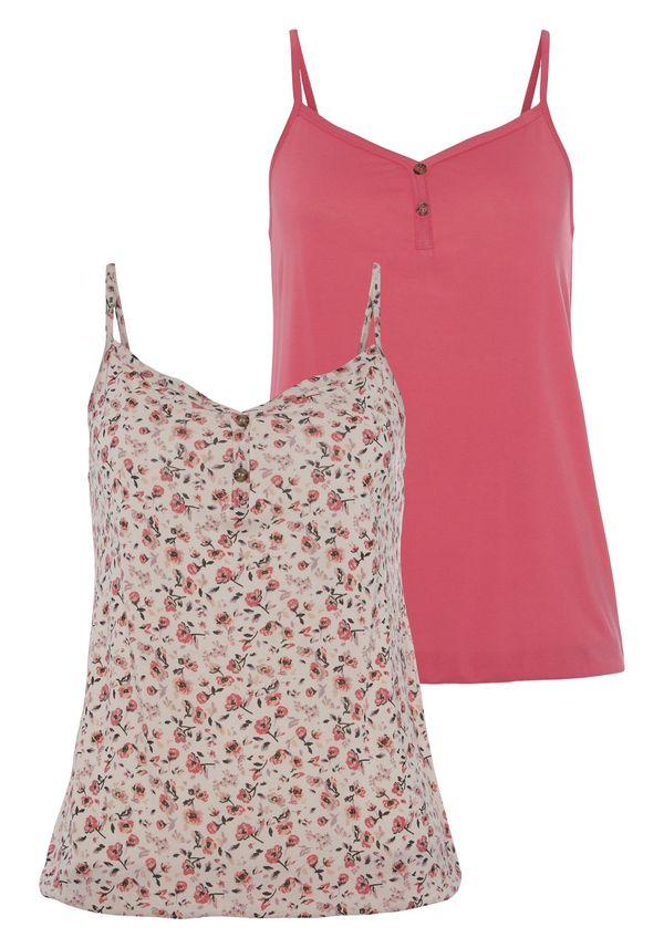 VIVANCE VIVANCE Топ  бежово / пъстро / алено