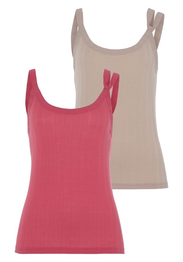 VIVANCE VIVANCE Топ  сиво / розово