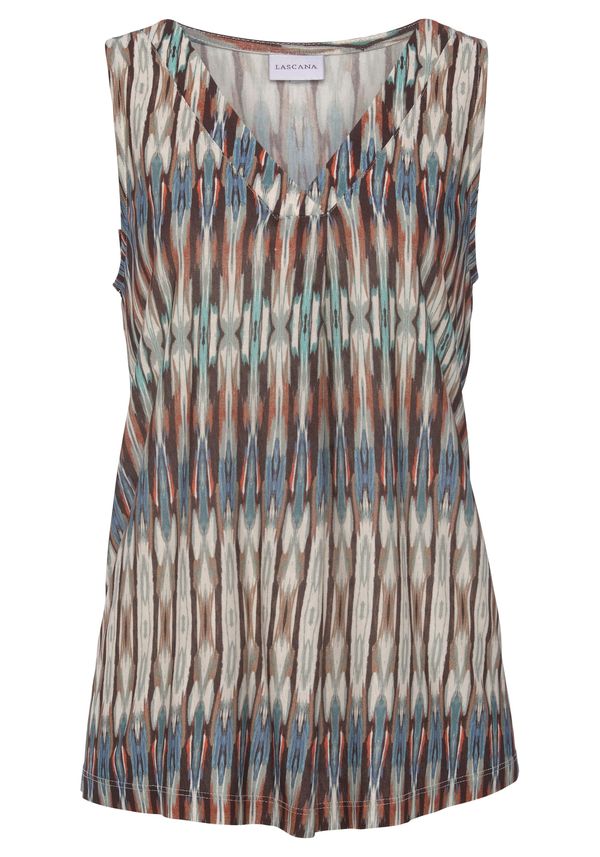 VIVANCE VIVANCE Топ  тюркоазен / гълъбово синьо / кафяво / сиво