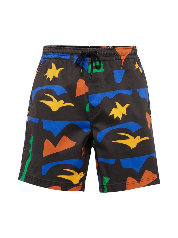 Volcom Volcom Панталон 'ARTHUR LONGO'  синьо / жълто / оранжево / черно