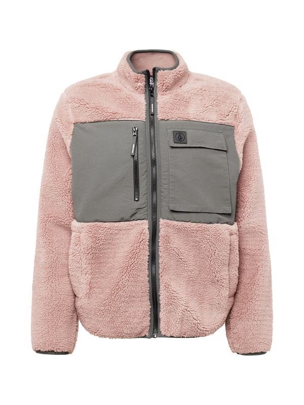 Volcom Volcom Поларено яке 'STORM STONE'  ръждиво кафяво / тъмносиво