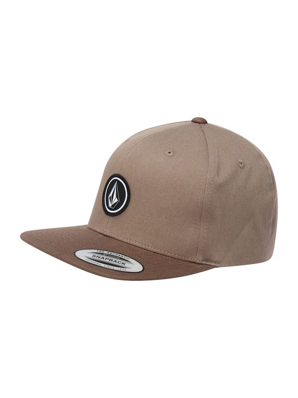 Volcom Volcom Шапка с козирка 'QUARTER TWILL'  тъмнобежово / черно / бяло