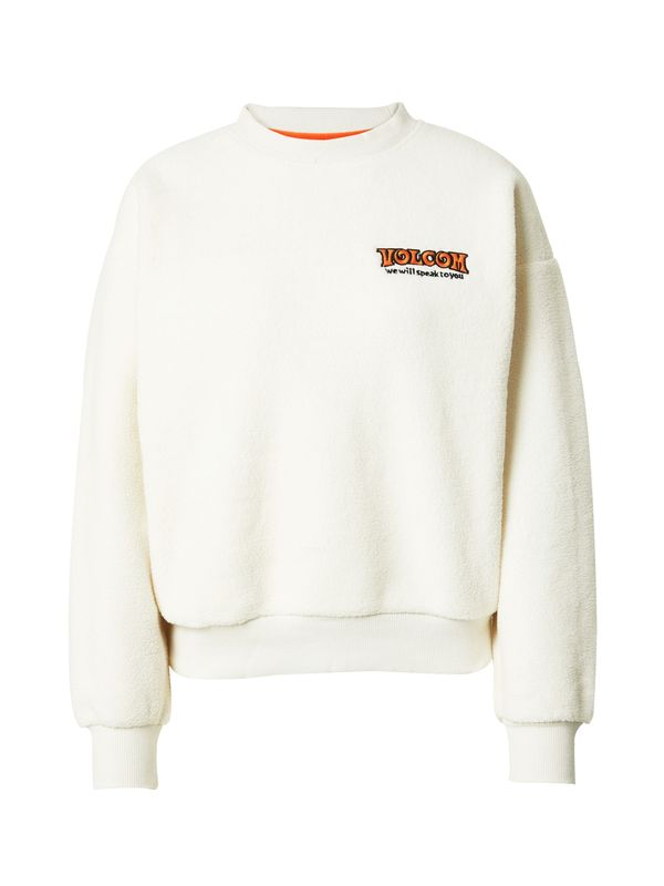 Volcom Volcom Суичър 'Too Doo'  тъмнооранжево / черно / бяло