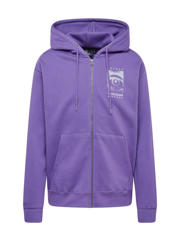 Volcom Volcom Суичъри с качулка 'WATANITE'  светлосиво / лилав