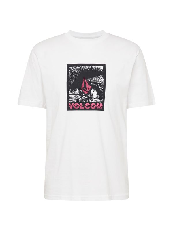 Volcom Volcom Тениска 'OCCULATOR'  розово / черно / бяло