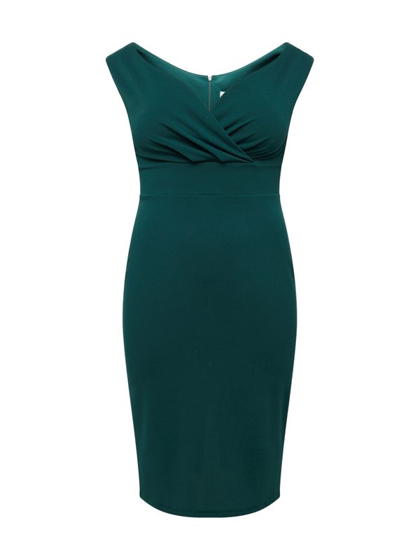 WAL G. WAL G. Рокля 'ANNIE'  тъмнозелено