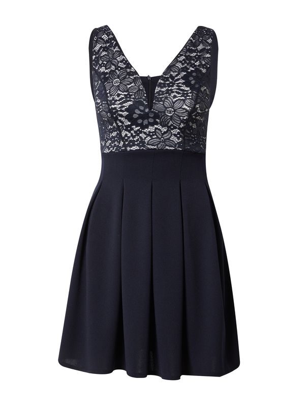 WAL G. WAL G. Рокля 'BELLE'  нейви синьо / бяло