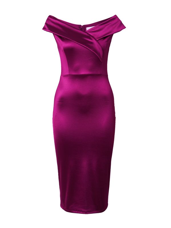 WAL G. WAL G. Рокля 'ELLA'  червено-виолетово