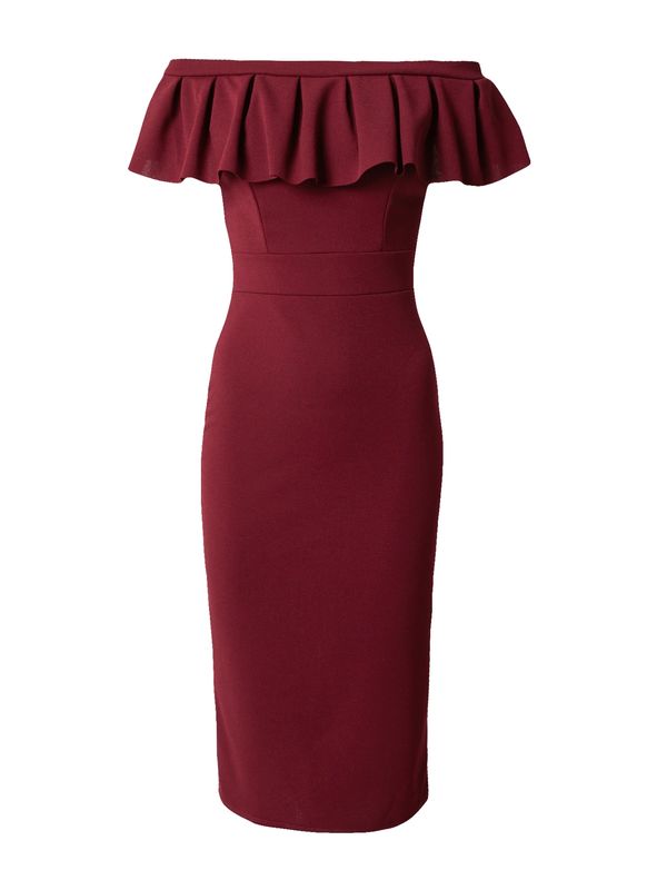 WAL G. WAL G. Рокля 'HIMANI'  винено червено