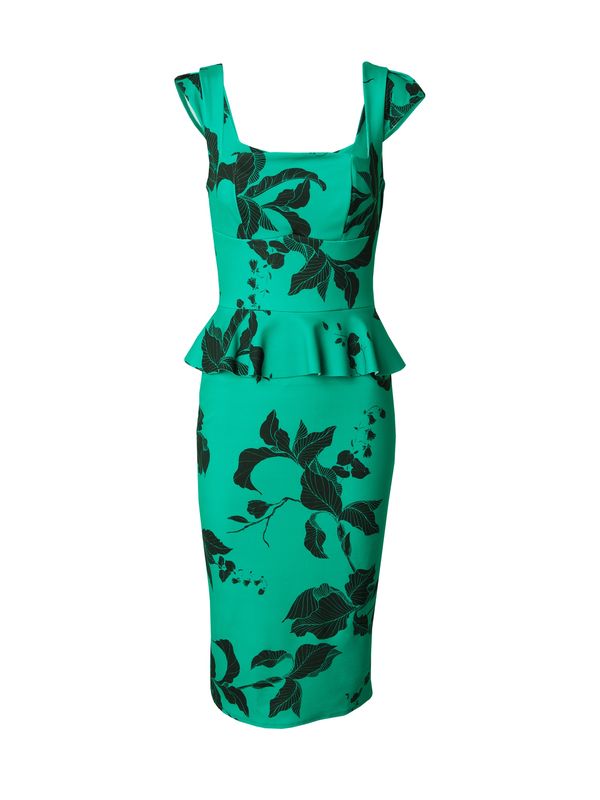 WAL G. WAL G. Рокля 'MAY'  зелено / черно