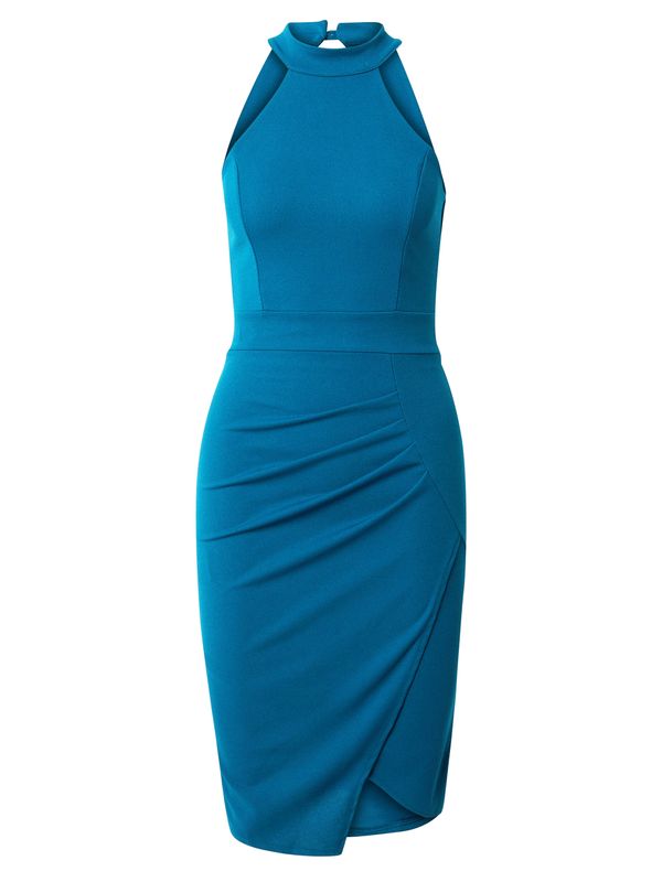 WAL G. WAL G. Рокля 'MILLY'  лазурно синьо