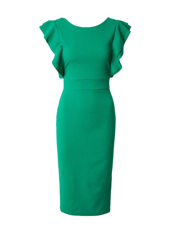 WAL G. WAL G. Рокля с права кройка 'HOPE'  зелено