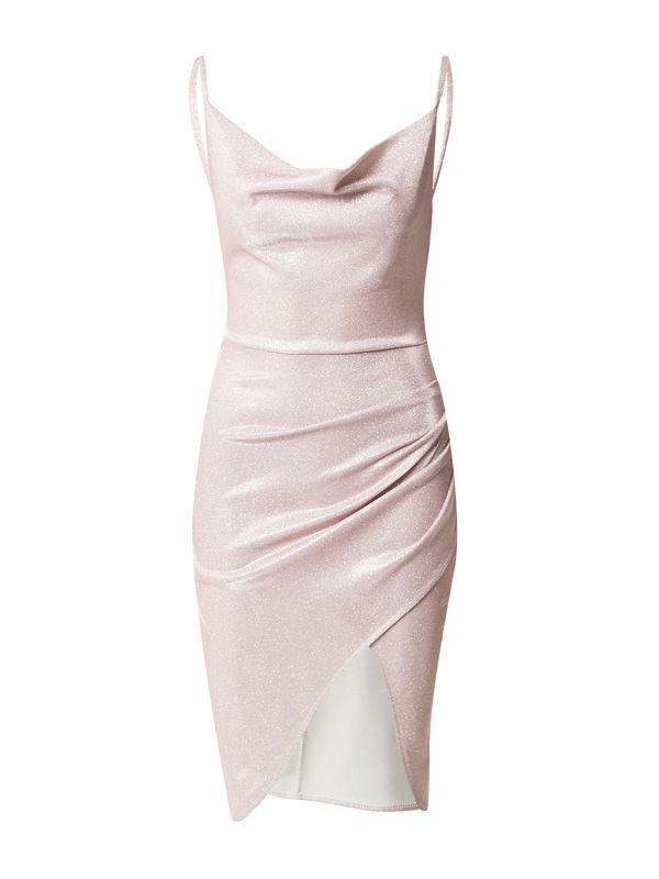 WAL G. WAL G. Рокля за коктейл  бледорозово