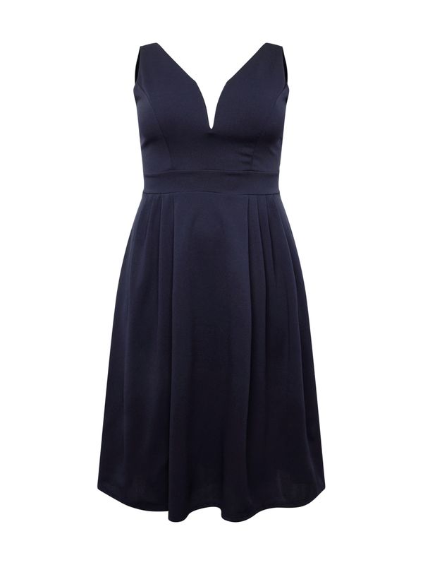 WAL G. WAL G. Рокля за коктейл 'KANDY'  нейви синьо