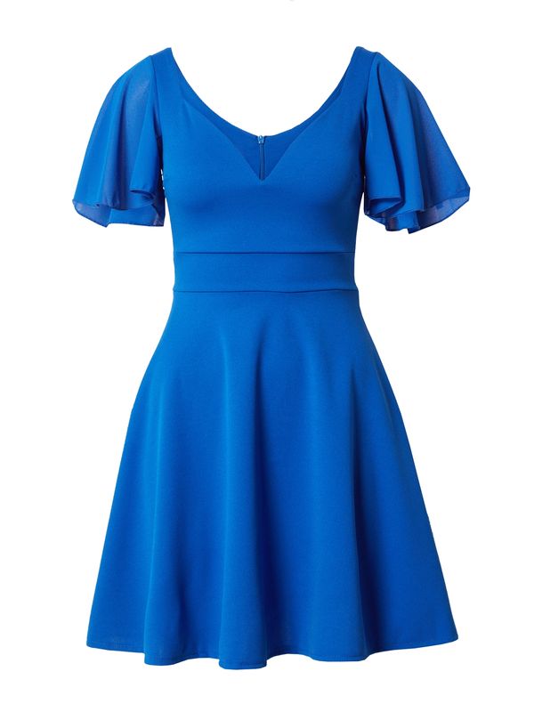 WAL G. WAL G. Рокля за коктейл 'KARA'  кралско синьо