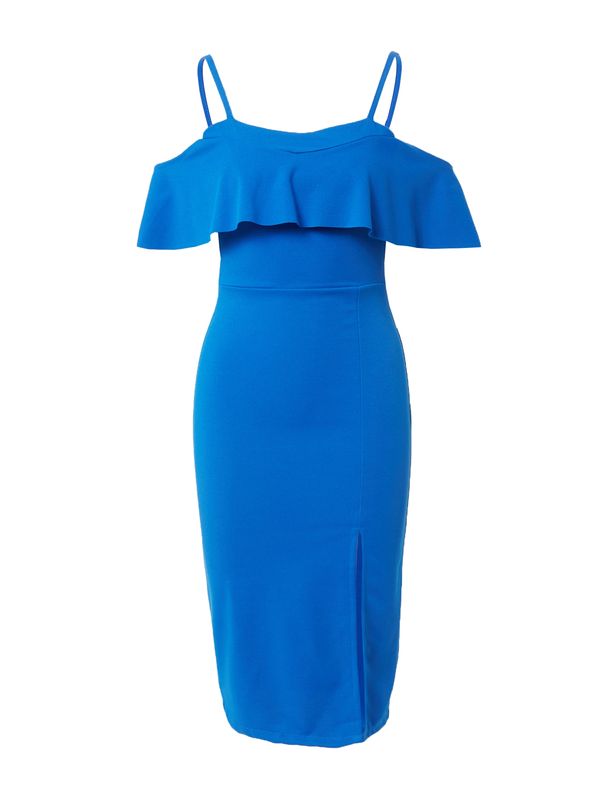 WAL G. WAL G. Рокля за коктейл  кралско синьо