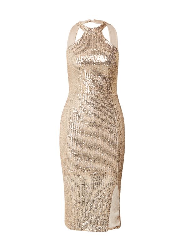 WAL G. WAL G. Рокля за коктейл 'SABRINA'  злато