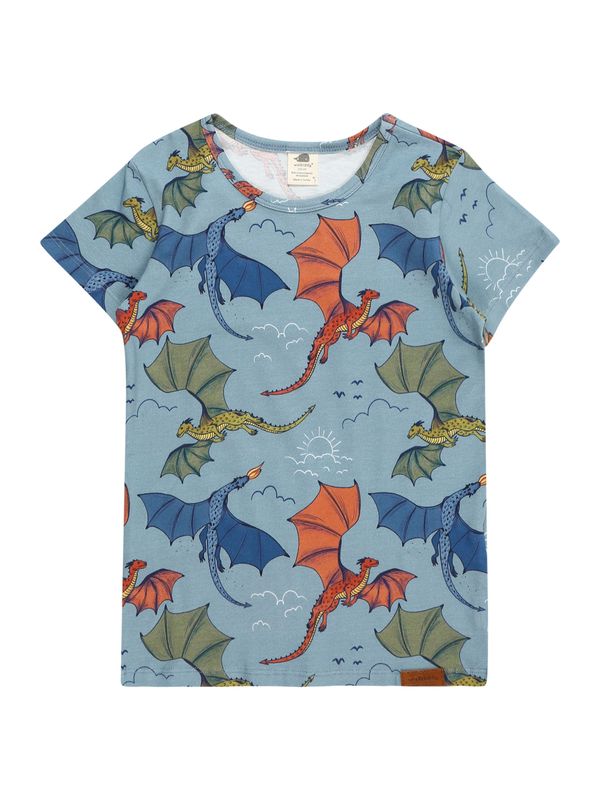 Walkiddy Walkiddy Тениска  синьо / светлосиньо / зелено / оранжево