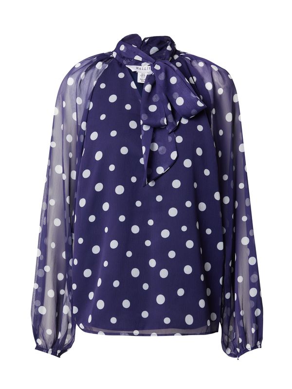 Wallis Wallis Блуза  нейви синьо / бяло