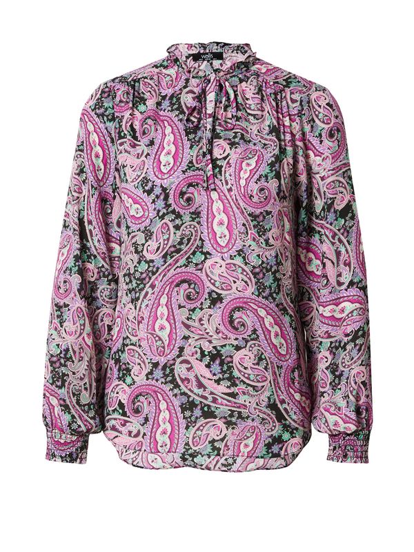 Wallis Wallis Блуза  светлозелено / лилав / розово / черно / бяло