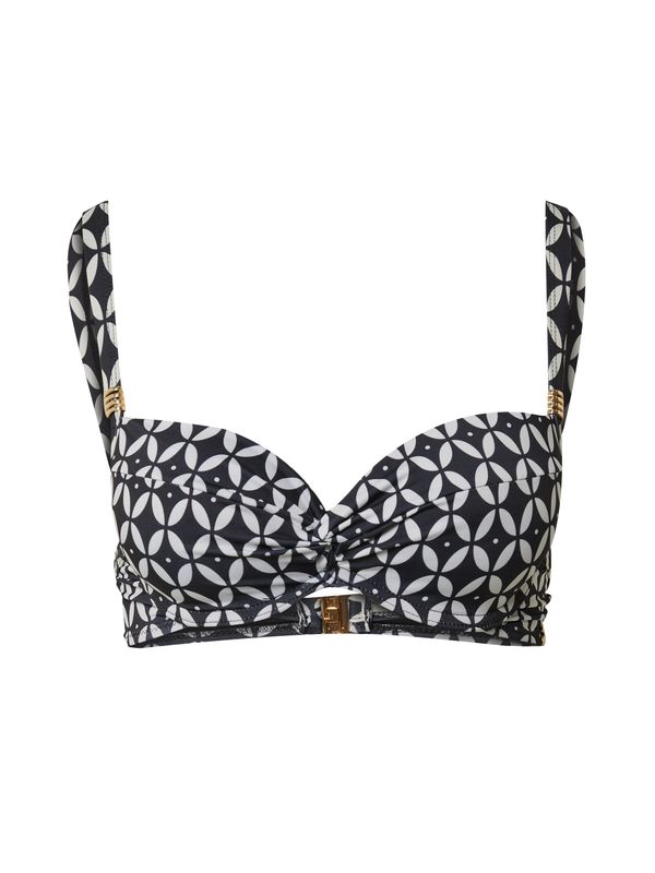 Wallis Wallis Горнище на бански  нейви синьо / естествено бяло