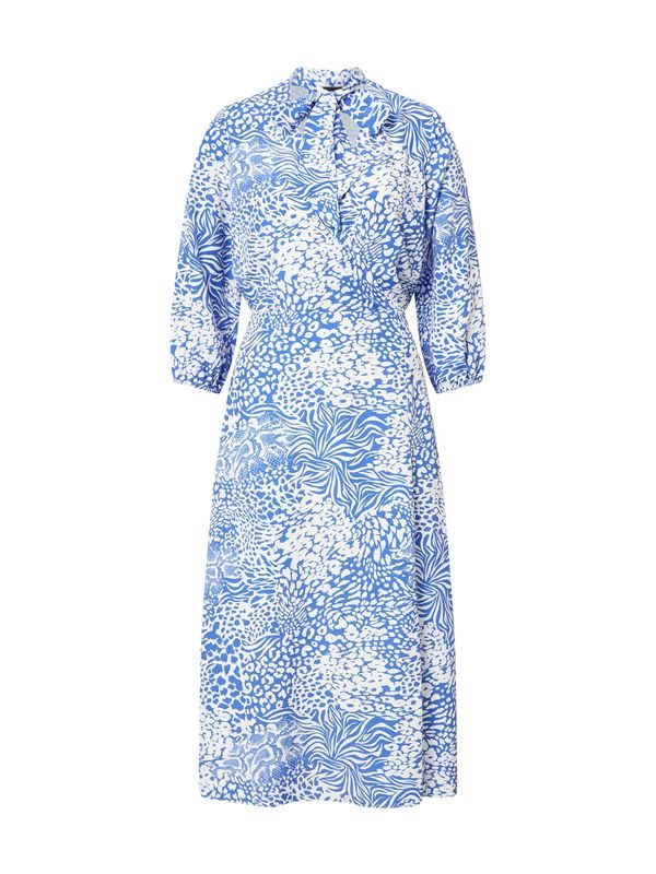 Wallis Wallis Рокля  небесносиньо / бяло