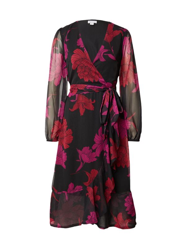 Wallis Wallis Рокля  тъмнорозово / тъмночервено / черно