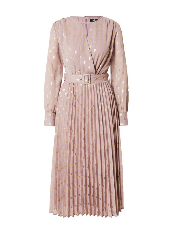 Wallis Wallis Рокля  злато / пудра